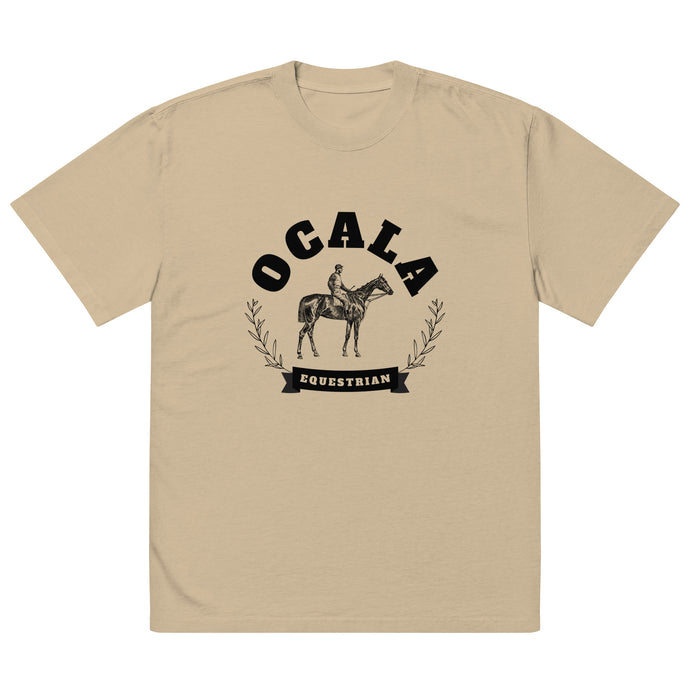 Equestrian Collegiate - Oversized faded t-shirt - Ocala