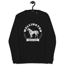 Wellington Equestrian Collegiate Unisex Organic Raglan Sweatshirt