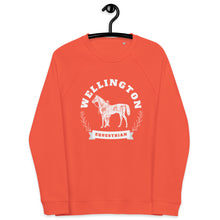 Wellington Equestrian Collegiate Unisex Organic Raglan Sweatshirt