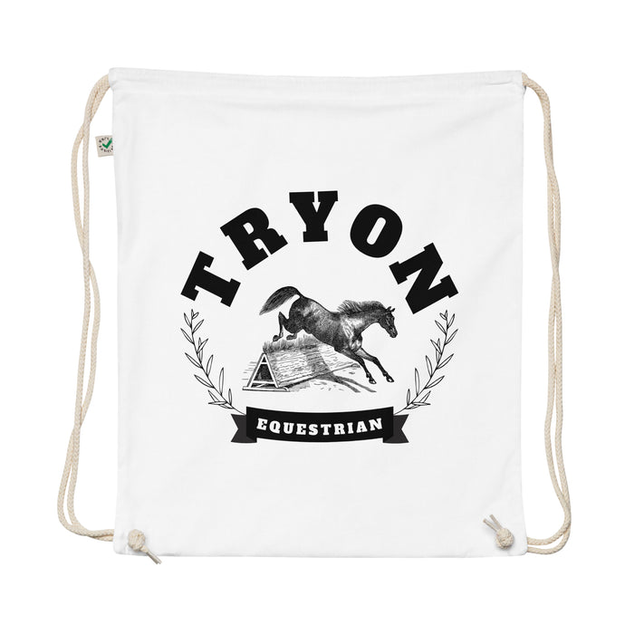 Tryon Equestrian Organic cotton drawstring bag