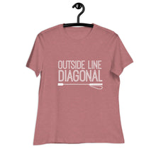 Outside Line Diagonal Women's Relaxed T-Shirt